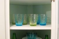 How to Paint the Inside of a Glass-Front Kitchen Cabinet