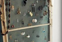 Transform a Window Screen into a Stylish Jewelry Organizer