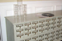 Transforming a Vintage Card Catalog into a Stylish Buffet Cabinet
