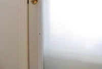 Frost a Glass Door Without Bubbles: Step-by-Step Guide