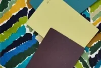 Find Color Palette Ideas from a Cloth Napkin
