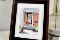 Tiny House Painted as a Heartfelt Moving Gift