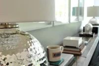 How to Style a Console Table Behind Your Sofa for Impact