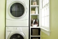 Add Built-In Shelves Next to Your Washer and Dryer: Step-by-Step Guide