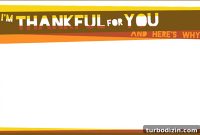 Thanksgiving Gratitude Printable – Free Printable for Family Thanks