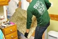 Removing a Kitchen Sink and Replacing Old Granite Countertops