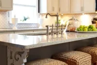 Transform Your Kitchen Island with Decorative Brackets