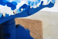 How to Paint and Reupholster a Stool Yourself