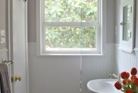 Updating a Bathroom with Marble Tile and Beadboard: Design Tips
