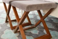 Transform Side Tables into Stylish Upholstered Benches: Step-by-Step Guide