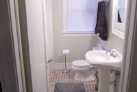 Neutral Bathroom Design with Classic Basketweave Tile