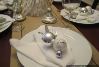 DIY Place Cards and Refrigerator Magnets from Christmas Ornaments