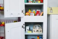 Turn an Old Cabinet Into a Realistic Play Refrigerator for Kids