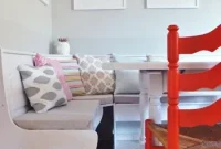 Create a Cozy Kitchen Banquette Dining Nook