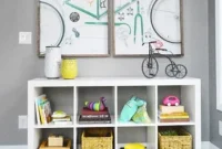 Maximize Storage With an IKEA Expedit Bookshelf