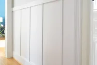 Board and Batten Wall Paneling for Under $60