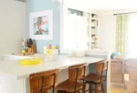 Painting Our Kitchen Soft Blue: Colorado Gray Color Reveal
