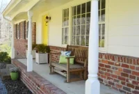 Removing Scalloped Porch Trim and Repairing Porch Columns