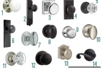14 Fresh Interior Door Knob Styles to Upgrade Your Home