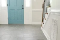 Painting Our Foyer in Edgecomb Gray: Light, Warm Entryway Ideas