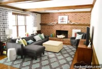 How to Paint Your Living Room in Edgecomb Gray for a Cozy Look