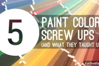 When Our Painting Choices Went Wrong: Lessons Learned and Fixes
