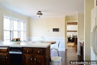 How to Paint Dark Kitchen Trim and Wall Paneling for a Fresh Look