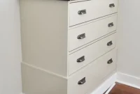 Transform IKEA Dressers into Custom Built-In Bookshelves