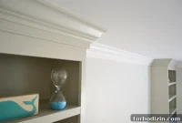 How to Install Crown Molding Around Built-In Bookcases