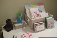 Create a Stylish Craft Space and Gift-Wrapping Station
