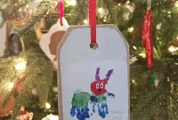 Turn Kid Artwork Into DIY Ornaments: Step-by-Step Ideas