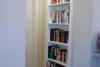 Transform an Empty Wall Niche into a Stylish Built-In Bookshelf