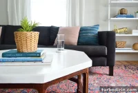 How to Cast a Stylish Concrete Coffee Table Top
