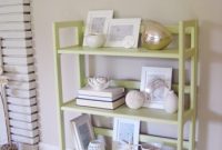 How to Paint a Wood Bookshelf Soft Green for a Fresh Look