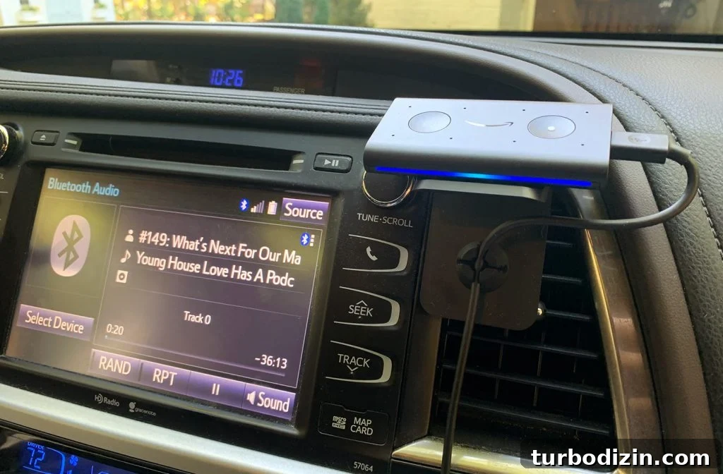 Top Smart Home Tech: Must-Have Devices for Modern Living 4 Amazon Echo Auto Smart Device Mounted To Car Dashboard