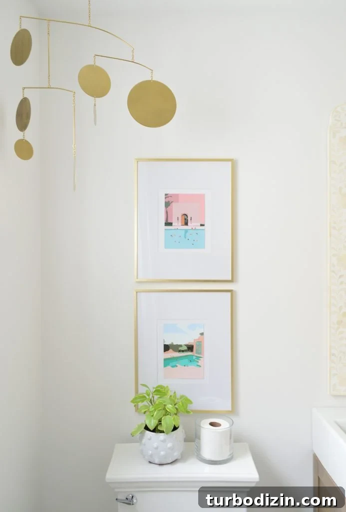 Our Favorite Toilet: A Complete Guide to the Top Pick 6 Top of favorite Kohler Memoirs toilet in modern bathroom with gold mobile