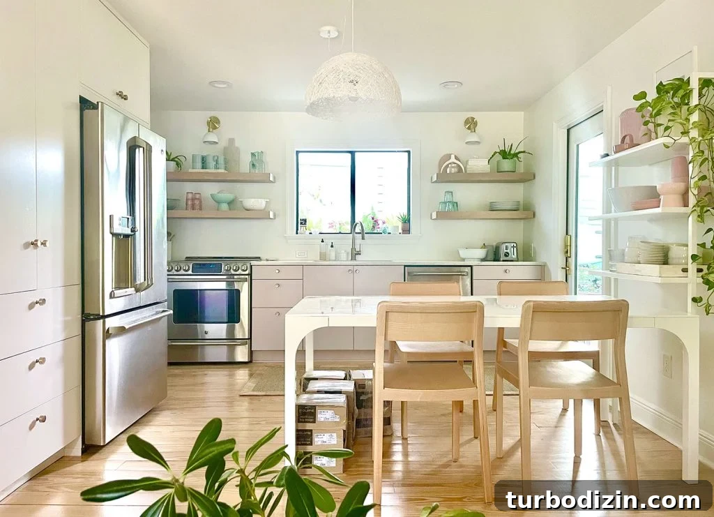 How to Paint IKEA Kitchen Cabinets Like a Pro 3 Full Kitchen With Ikea Cabinets Lowers Painted Mauve