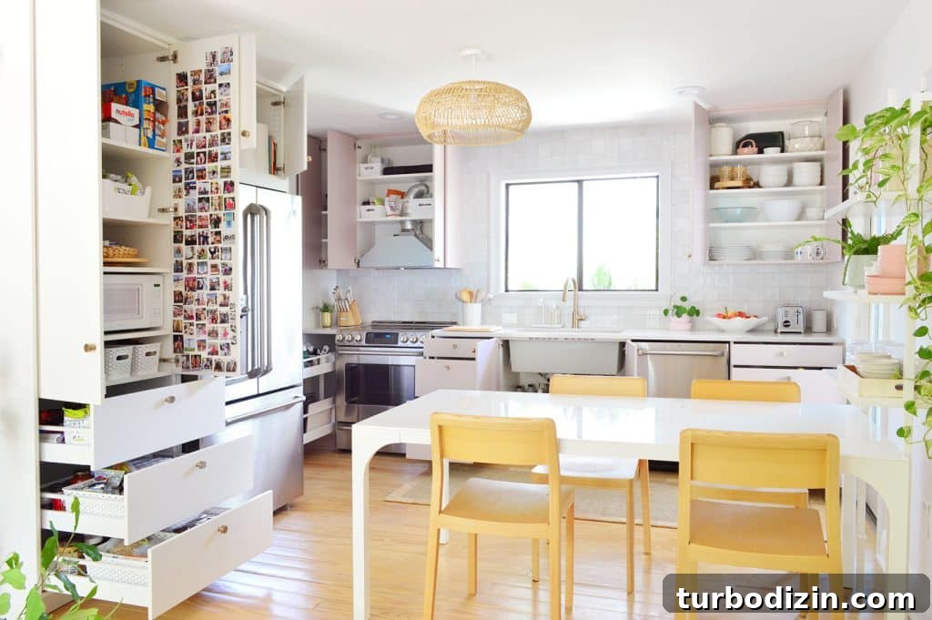 Small Ikea Kitchen Organization Ideas for Tight Spaces 2 Ikea Kitchen With All Drawers Open