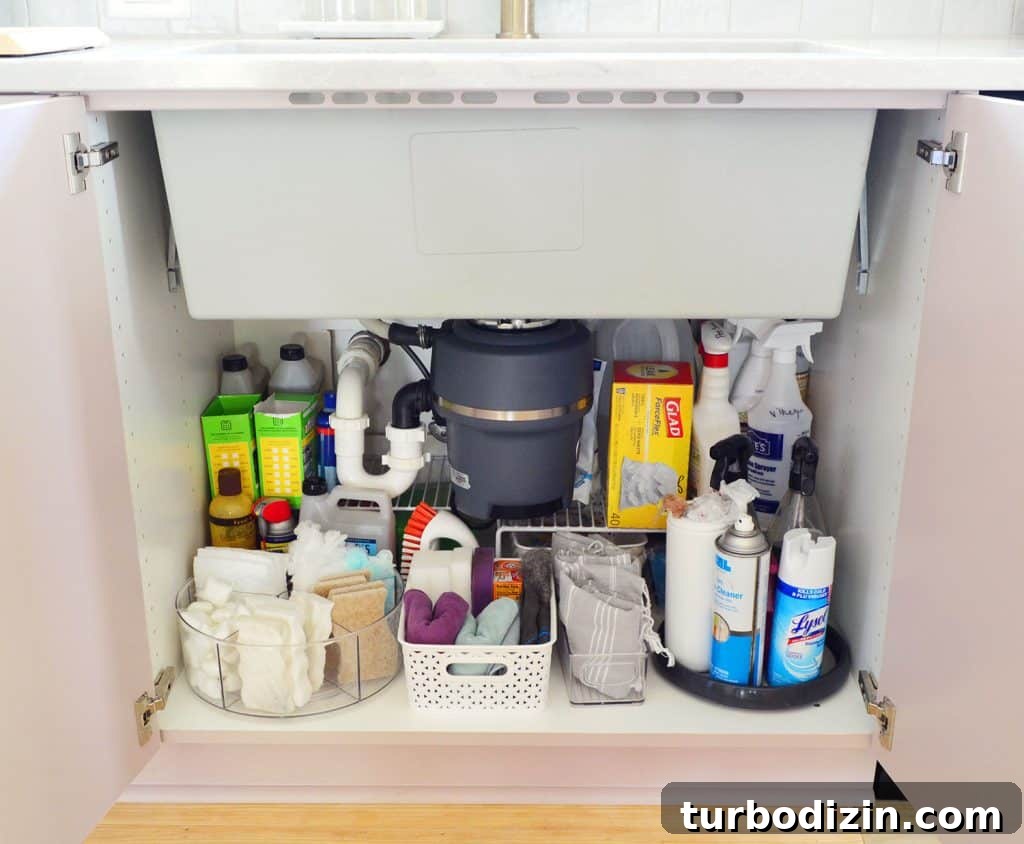 Small Ikea Kitchen Organization Ideas for Tight Spaces 11 Under Sink Storage In Ikea Cabinet
