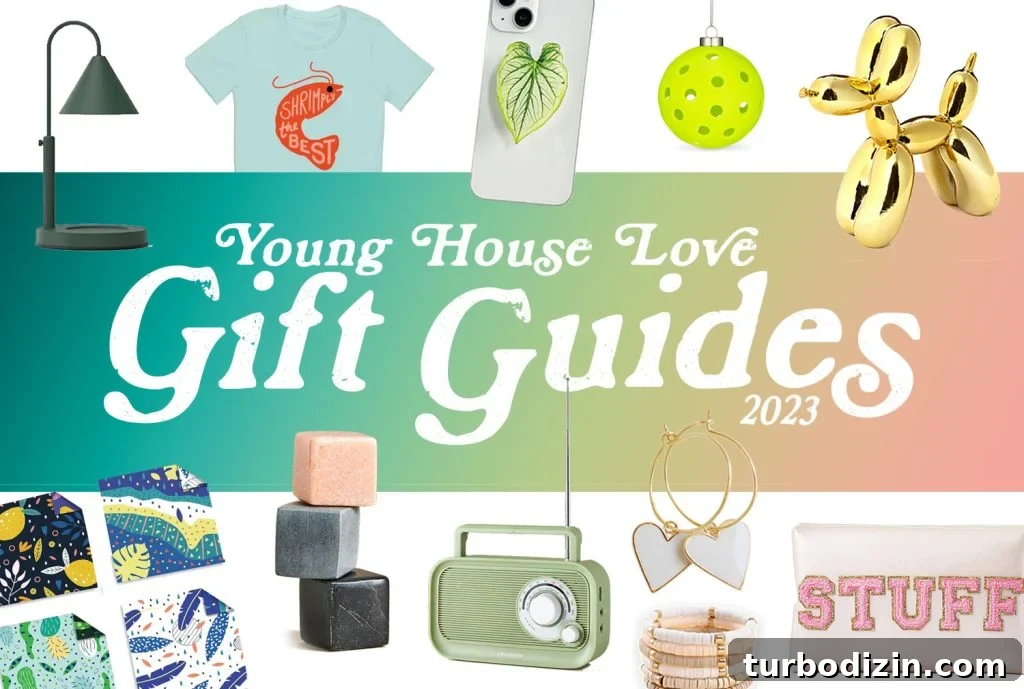 Young House Love 2023 Holiday Gift Guide Banner Graphic