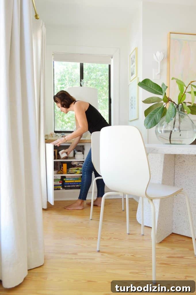 Transform IKEA Besta into Seamless Built-In Storage 16 Sherry Getting Candle Out Of Ikea Besta Storage Unit In Bedroom