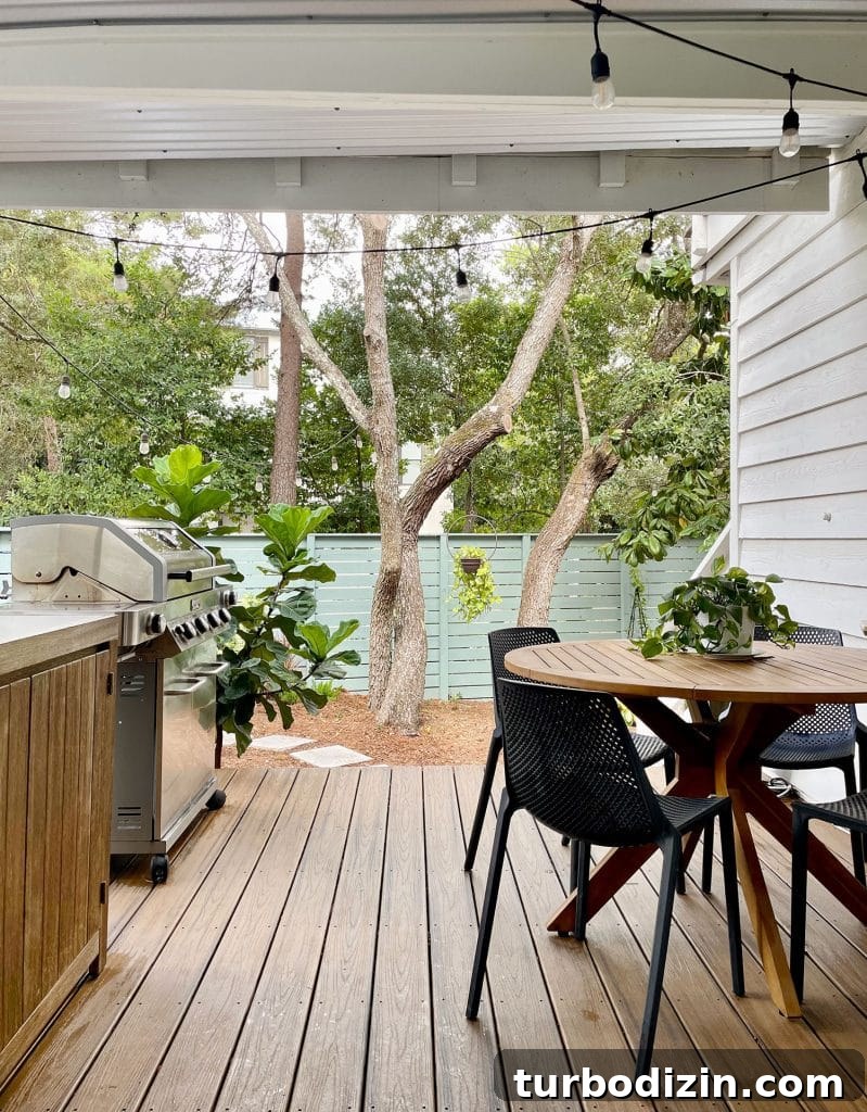View Of Kitchen Porch As Seen Through Kitchen Door