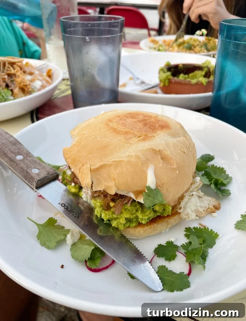 Family Weekend Guide: Things to Do in Charleston, SC with Kids 22 Torta Mexican Sandwich at Pink Cactus In Charleston South Carolina