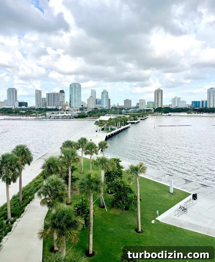 48 Hours in St. Petersburg, Florida: Family-Friendly Kid Activities 3 View Of St Pete Pier in Saint Petersburg Florida