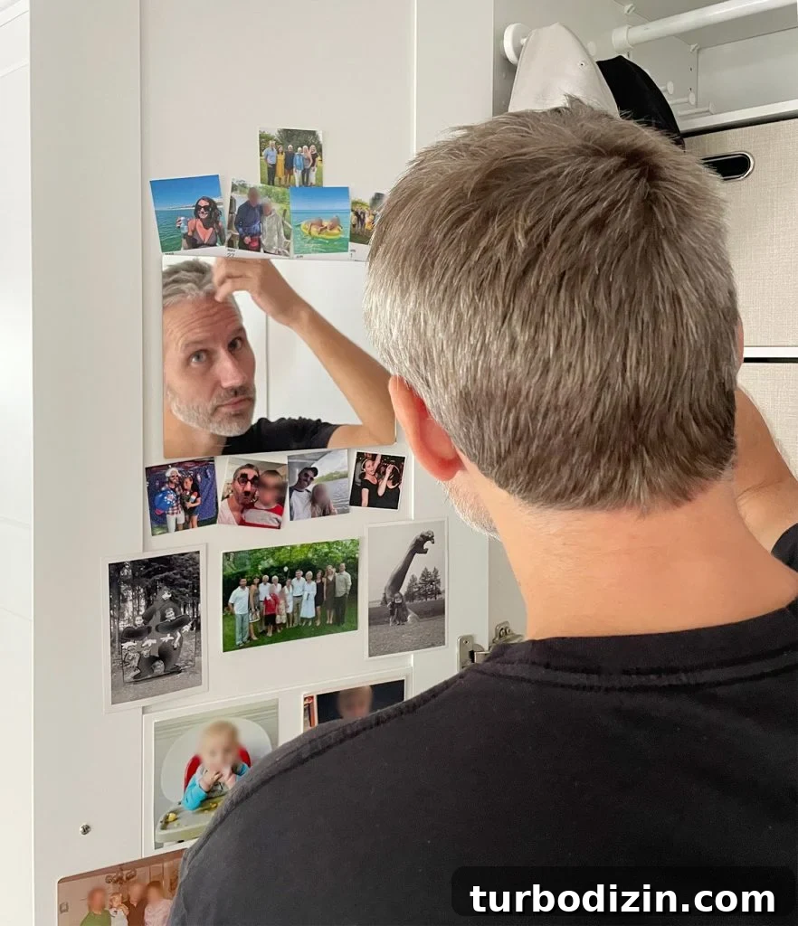 How We Optimized Our IKEA PAX Closet System for Storage 14 Ikea Pax Wardrobe Closet Mirror On Wall With John Getting Ready
