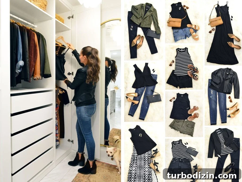 How We Optimized Our IKEA PAX Closet System for Storage 17 Sherry In Ikea Pax Wardrobe Closet Side By Side With Outfit Mood Board