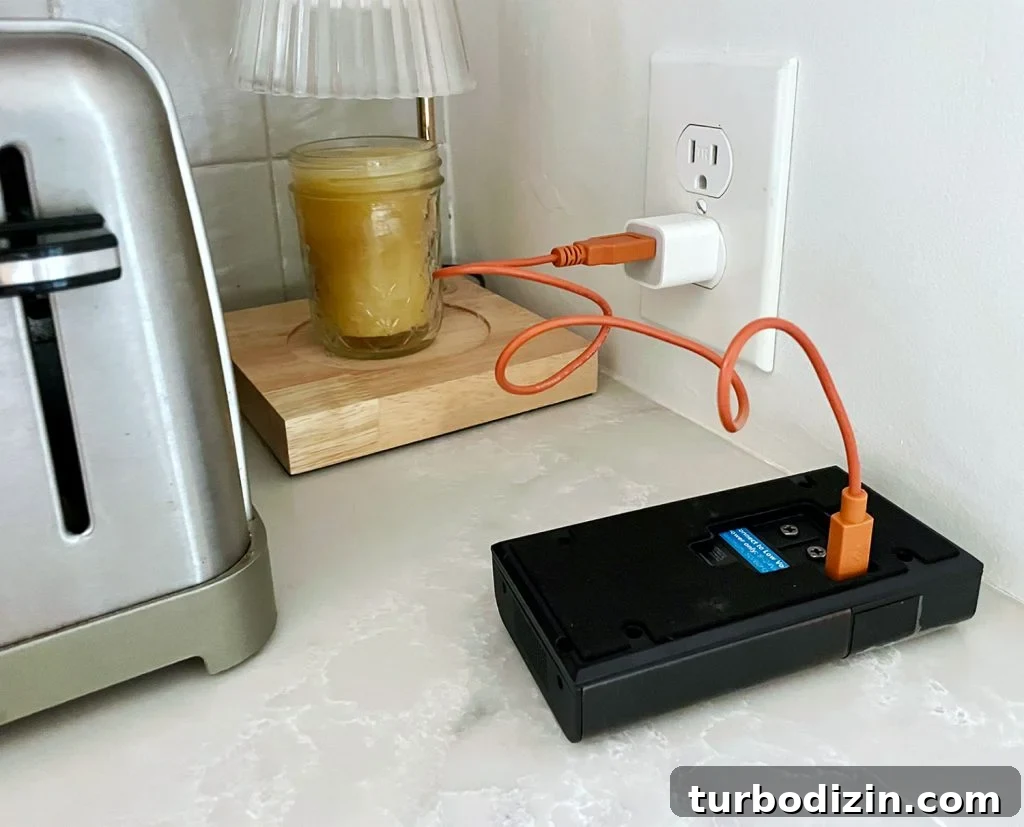 Install Your Ring Doorbell in 5 Simple Steps 4 Ring Video Doorbell Charging At Outlet