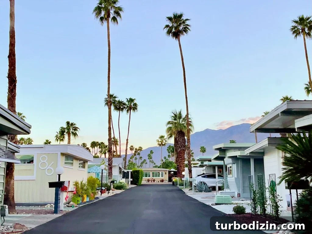 Family Weekend Guide to Palm Springs With Kids 3 Stylish Mobile Home Neighborhood In Palm Springs California