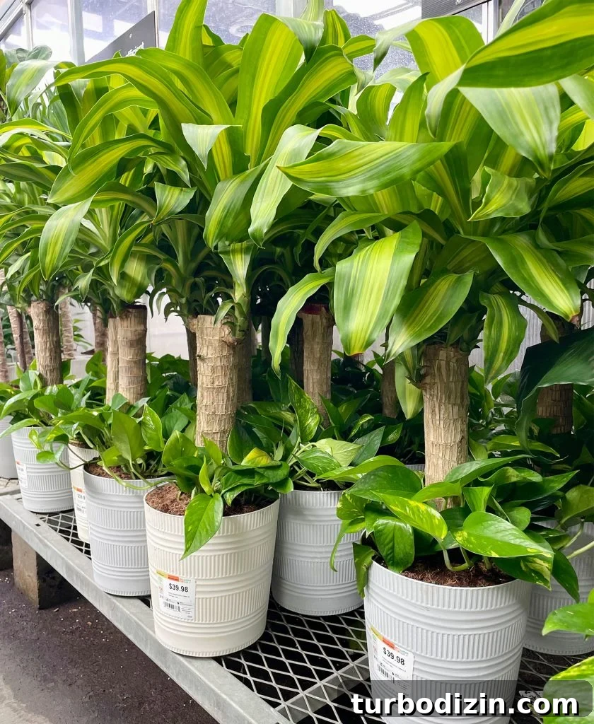 Corn Plant Care Guide: How to Grow and Maintain Dracaena Care 4 Corn Plant Massangeana For Sale With Pothos