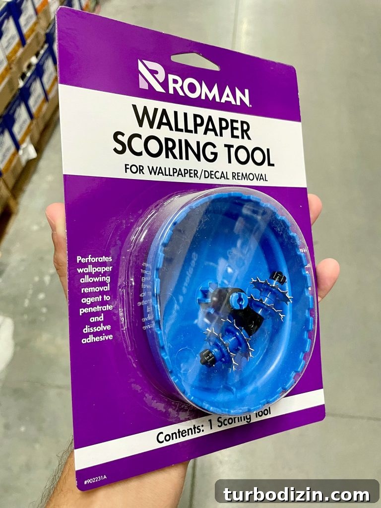 Wallpaper Scoring Tool In Packaging